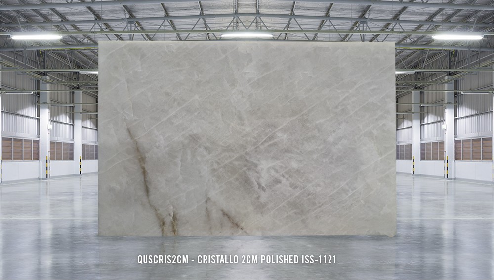 Cristallo Quartzite Slab Cristallo 2cm Polished Slabs Natural Stone