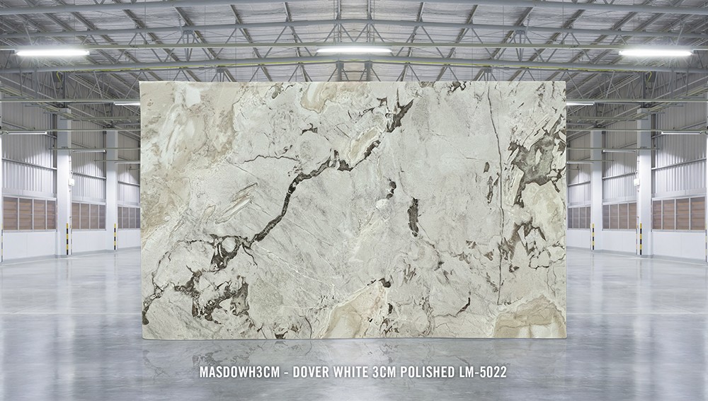 Dover White Slab Dover White Polished 3cm Slabs Natural Stone GENROSE