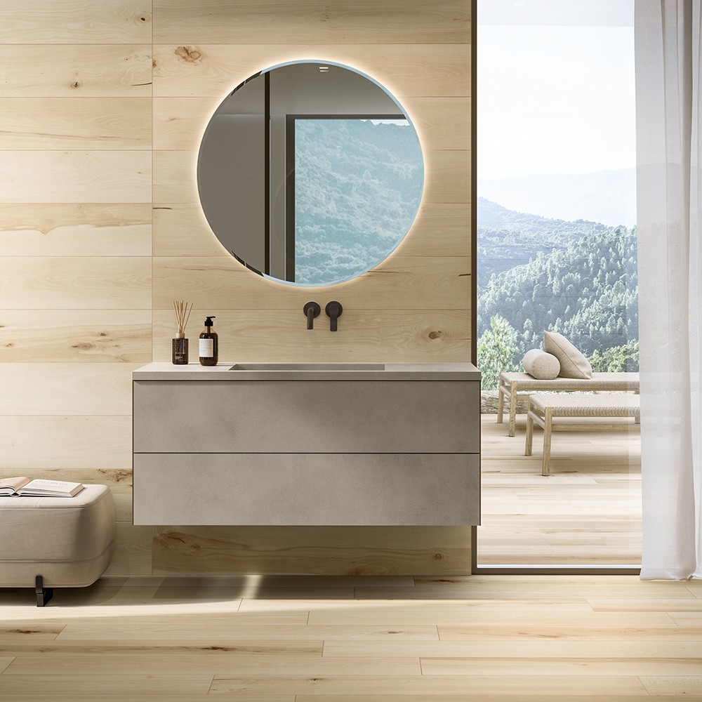 Hemlock Sospiro Matte 8"x48 Porcelain Tile | GENROSE