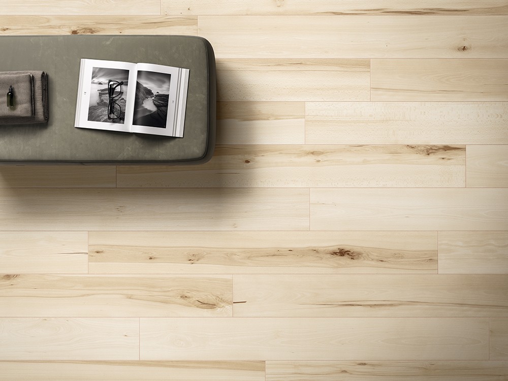 Hemlock Sospiro Matte 8"x48 Porcelain Tile | GENROSE