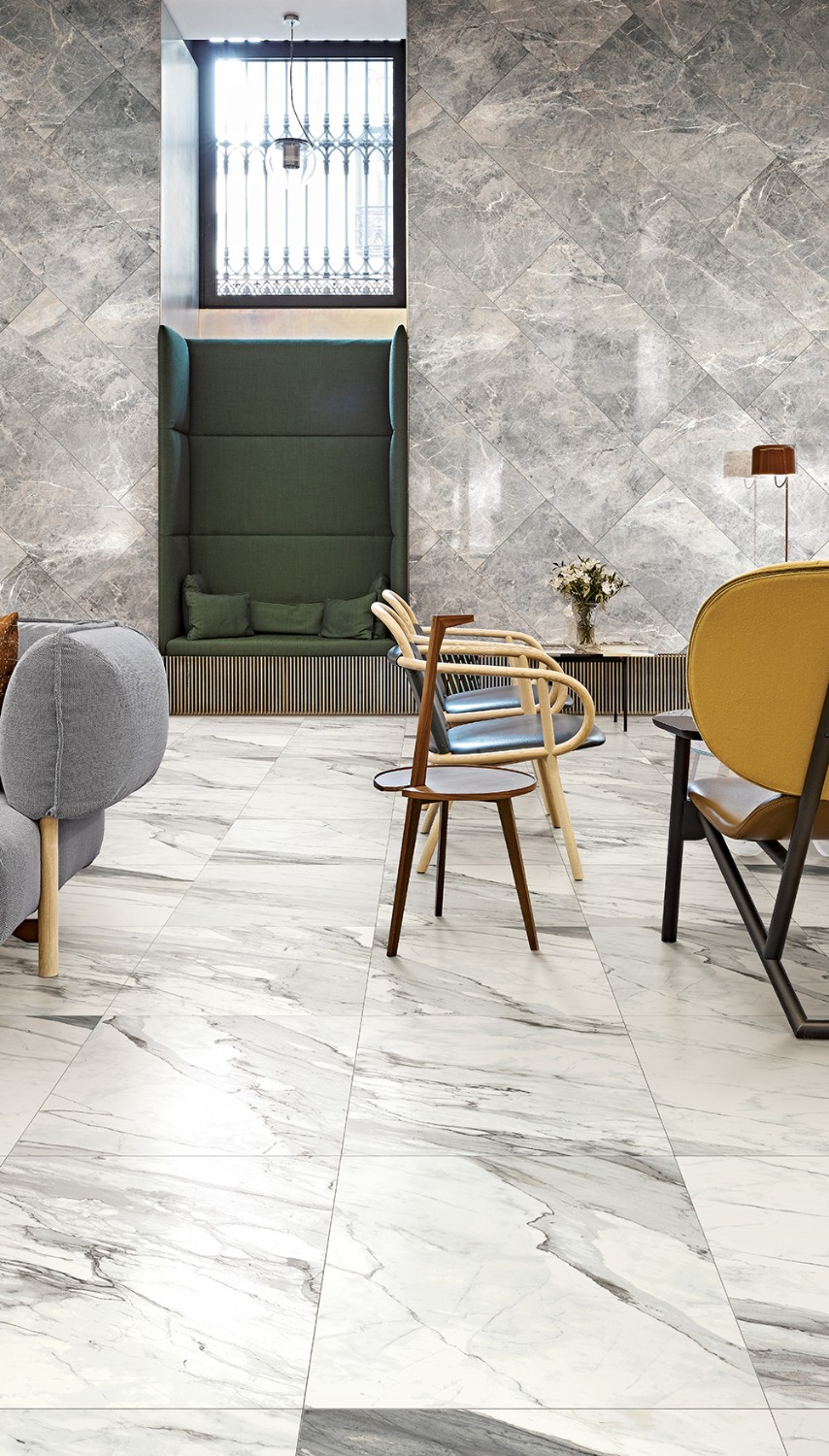 Marbella Apuano Matte 24"x24 Porcelain Tile GENROSE