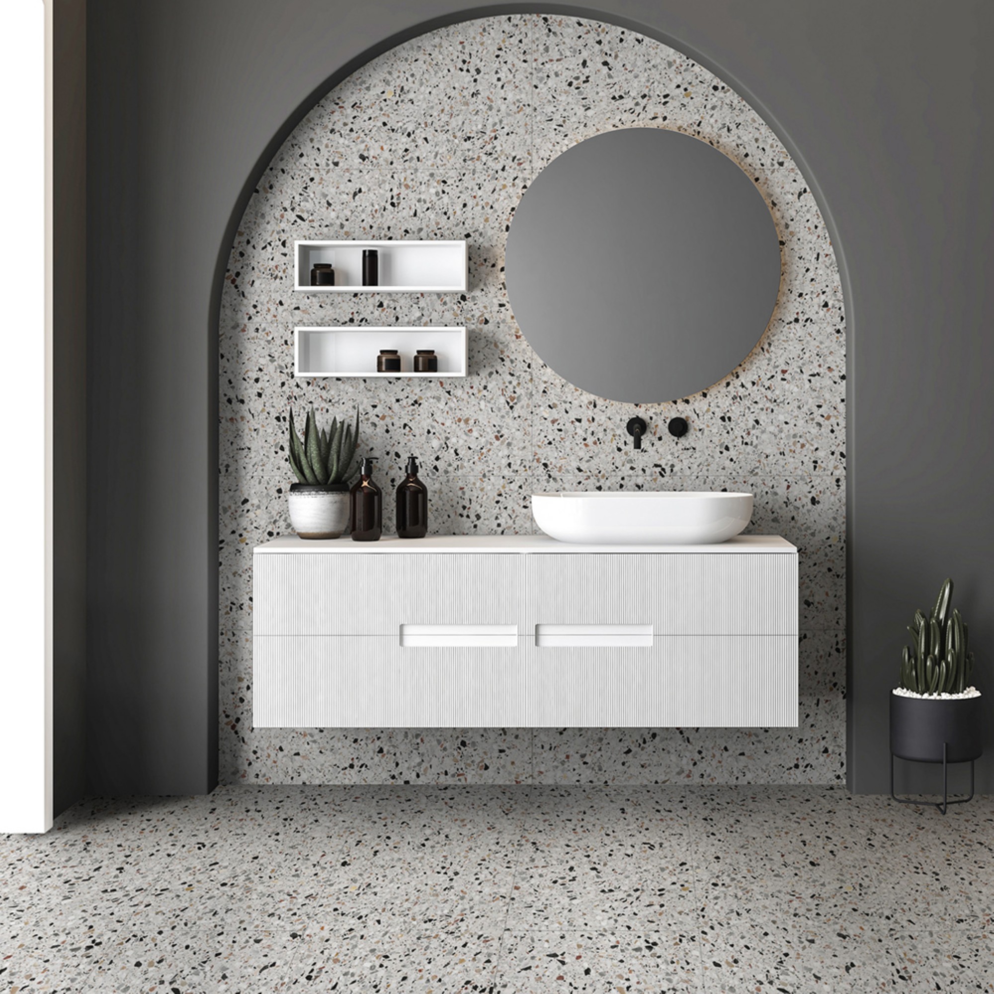 Melange Porcelain Tile | GENROSE Stone & Tile, CT, MA, NH, NY