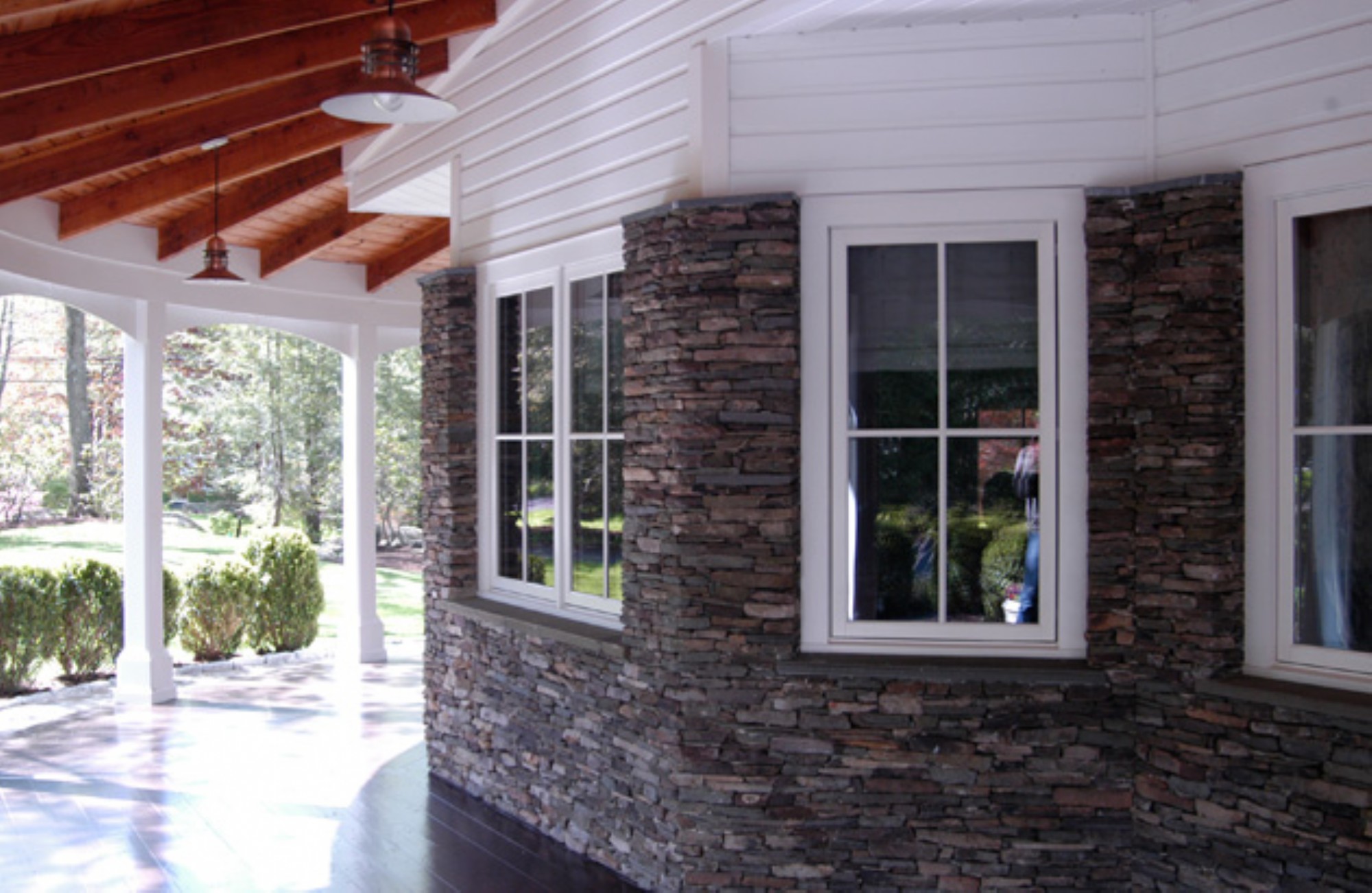 Misty Blue Misty Blue Natural Veneer - Ledge Cut Exterior Stone
