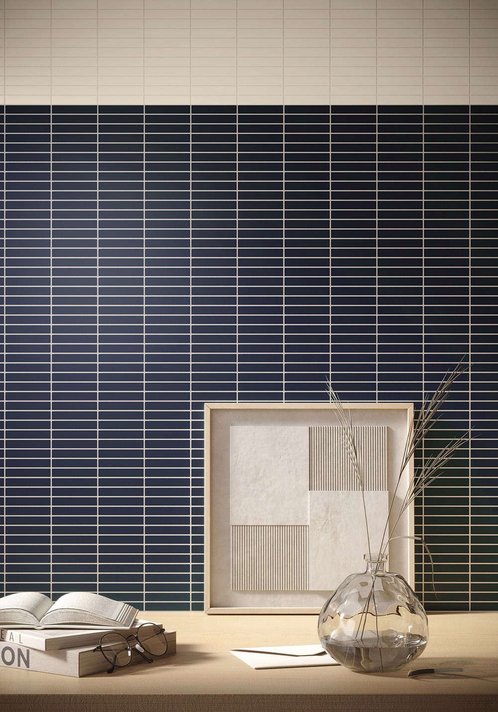 Monterrey Bora Bora Natural Tear Mosaic Ceramic Tile GENROSE