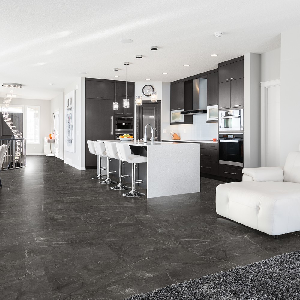 Nuvo Marble Nero Venato Polished 12