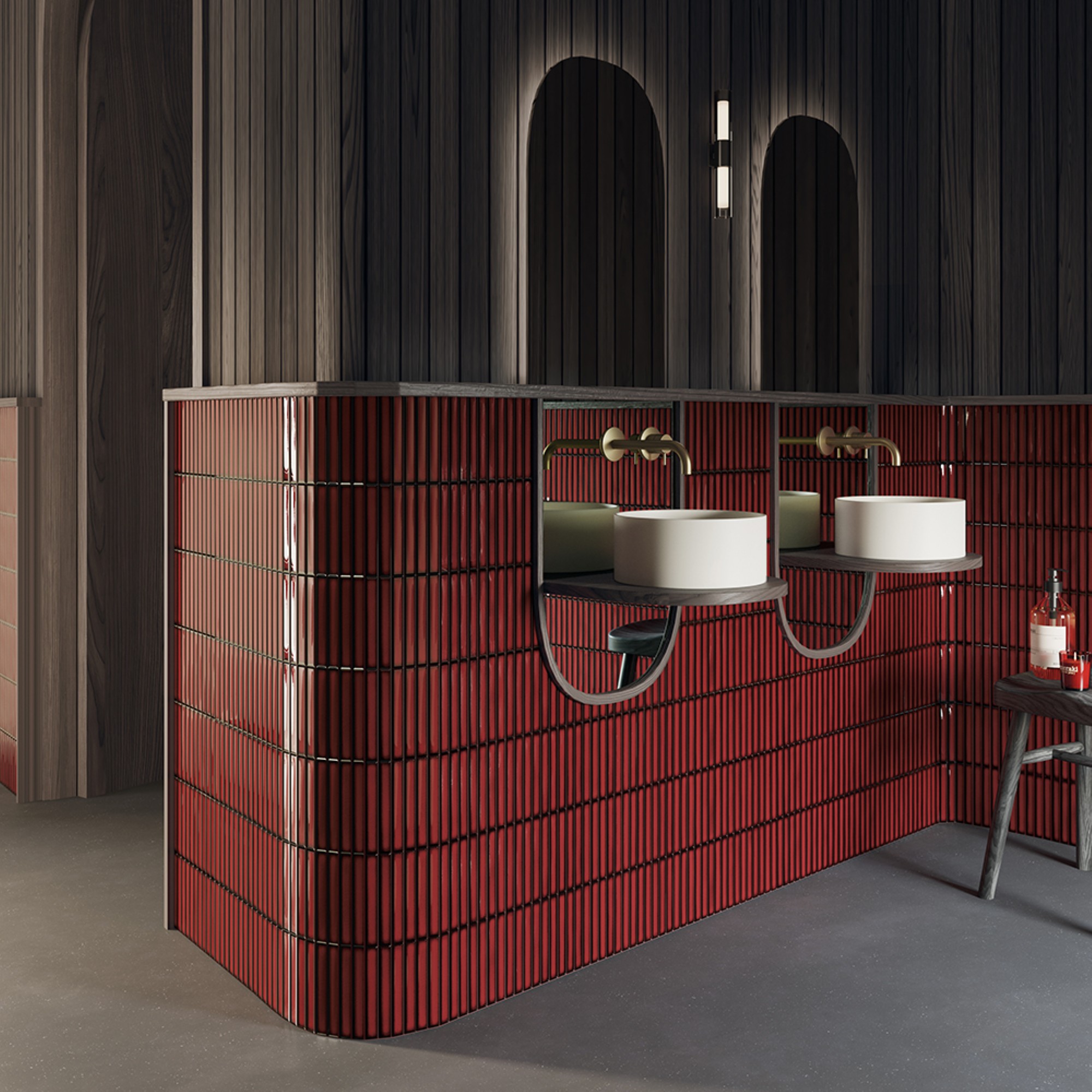 Osaka Bars Red Glossy 5