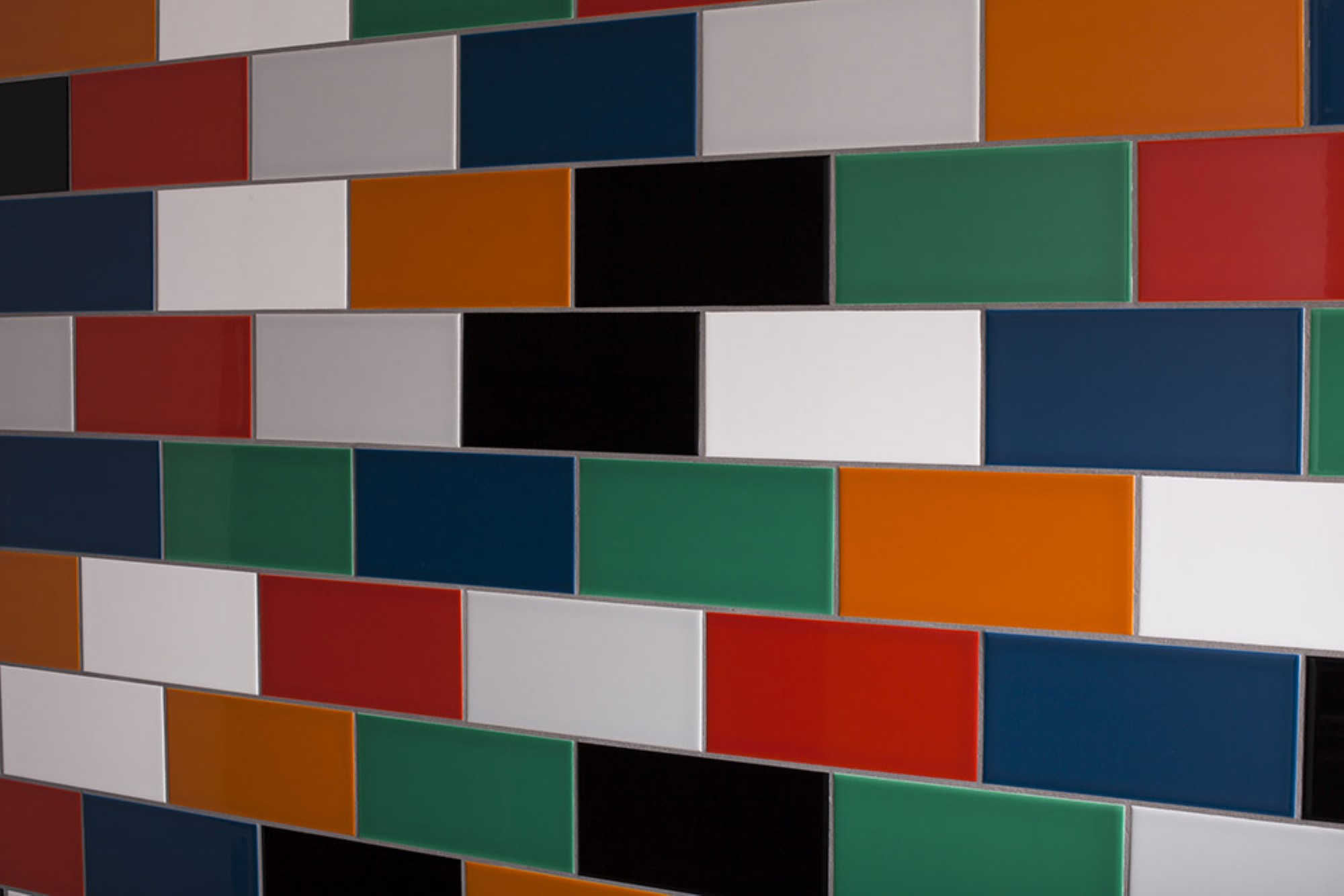 Prismatics Shark Satin 4"x8" Wall Ceramic Tile | GENROSE