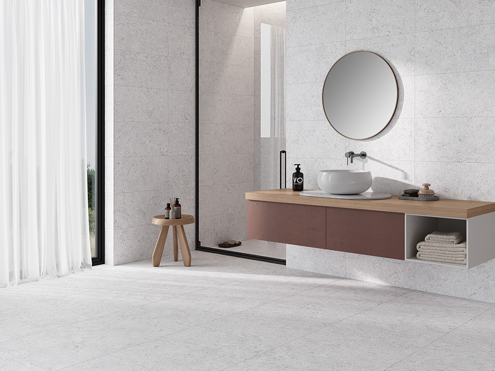 Reef Cottone Matte 12"x24 Porcelain Tile GENROSE