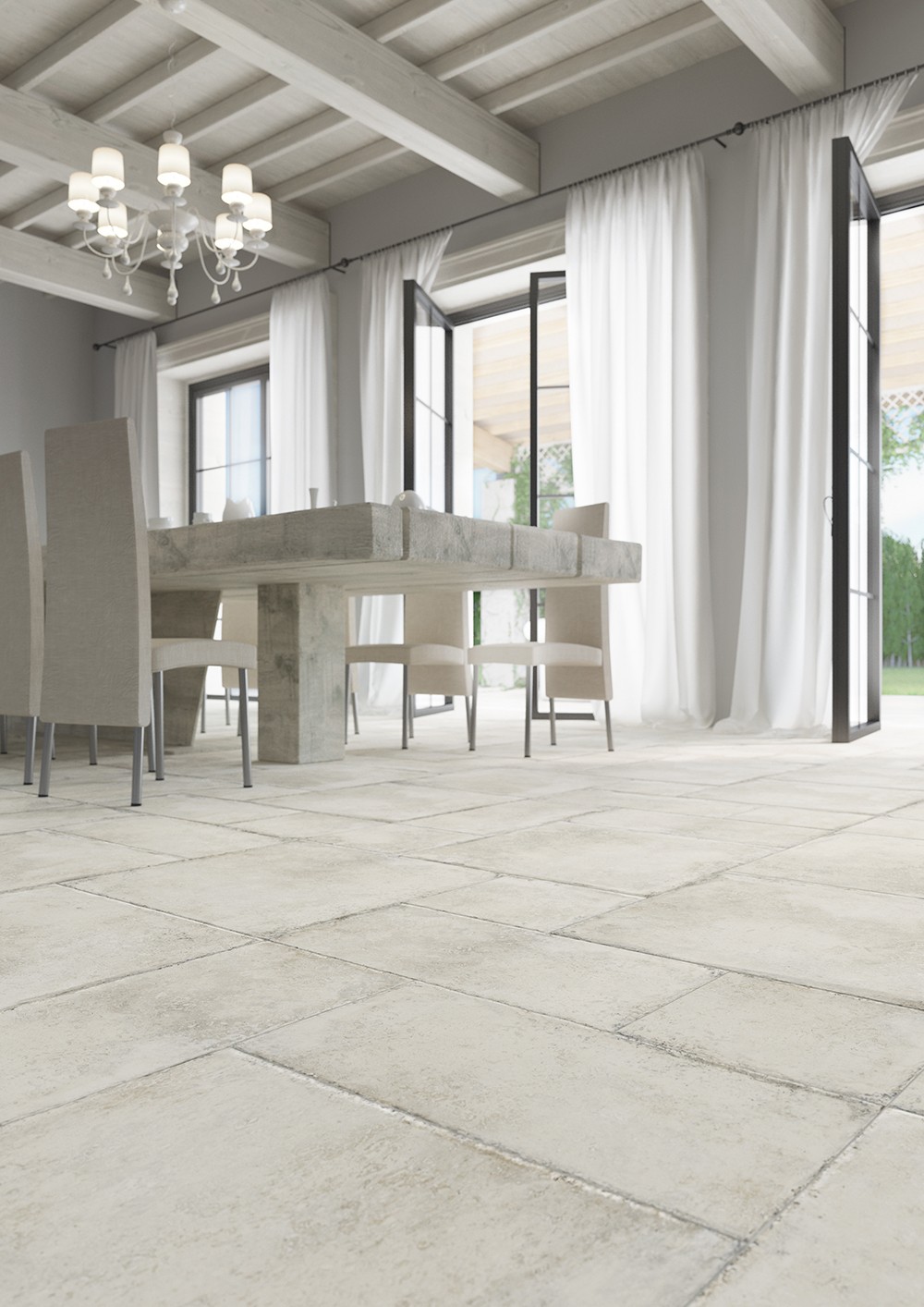 Rhodes Bianco Natural 12