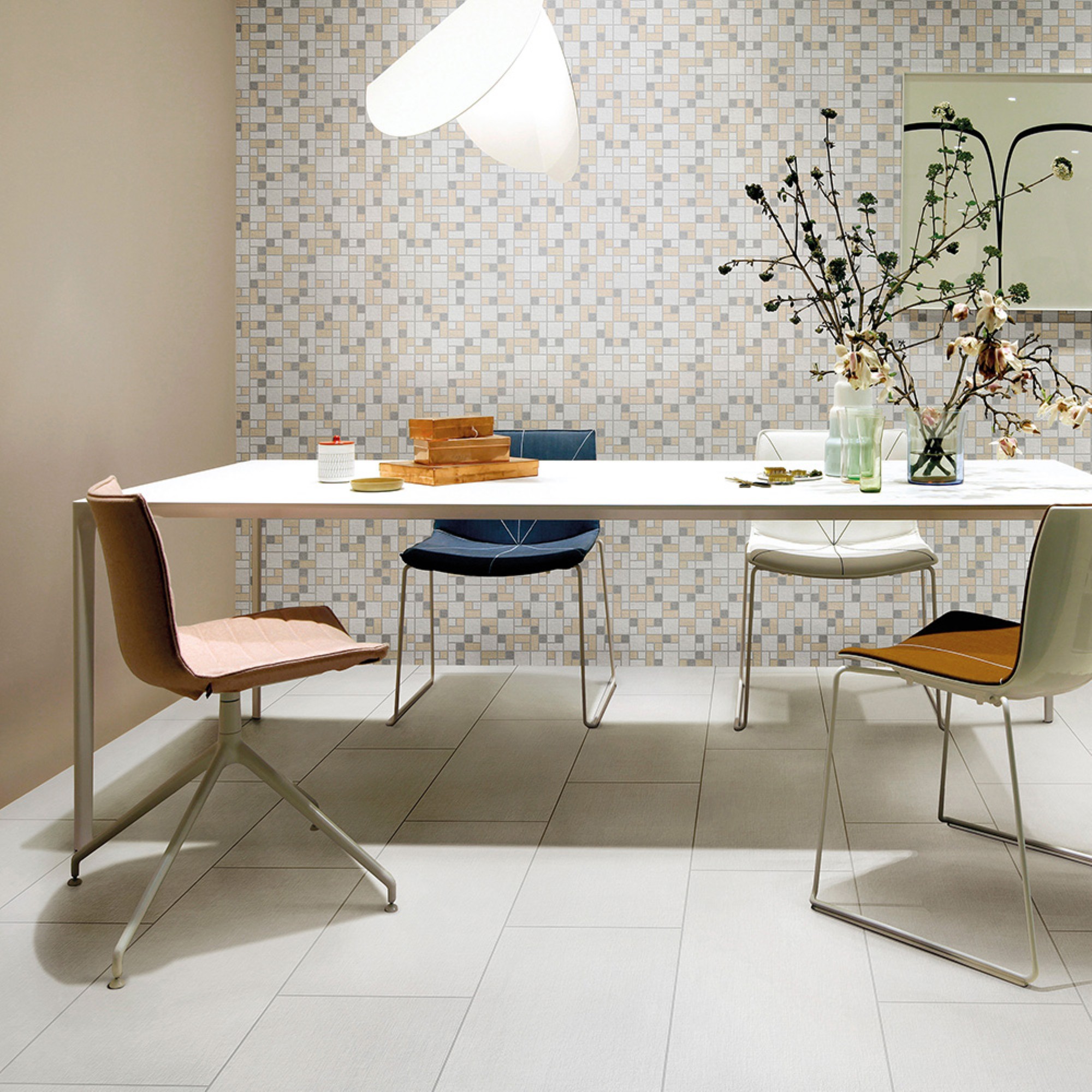 RHYM☆ Rhyme Porcelain Tile – Linen Texture Look