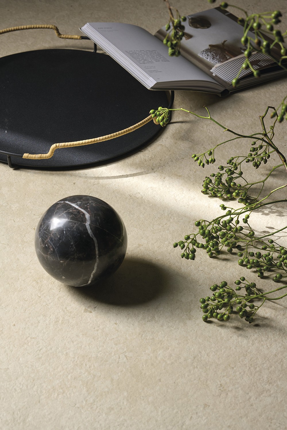 レンローズ④ Luna Limestone 12mm Structured 126x63