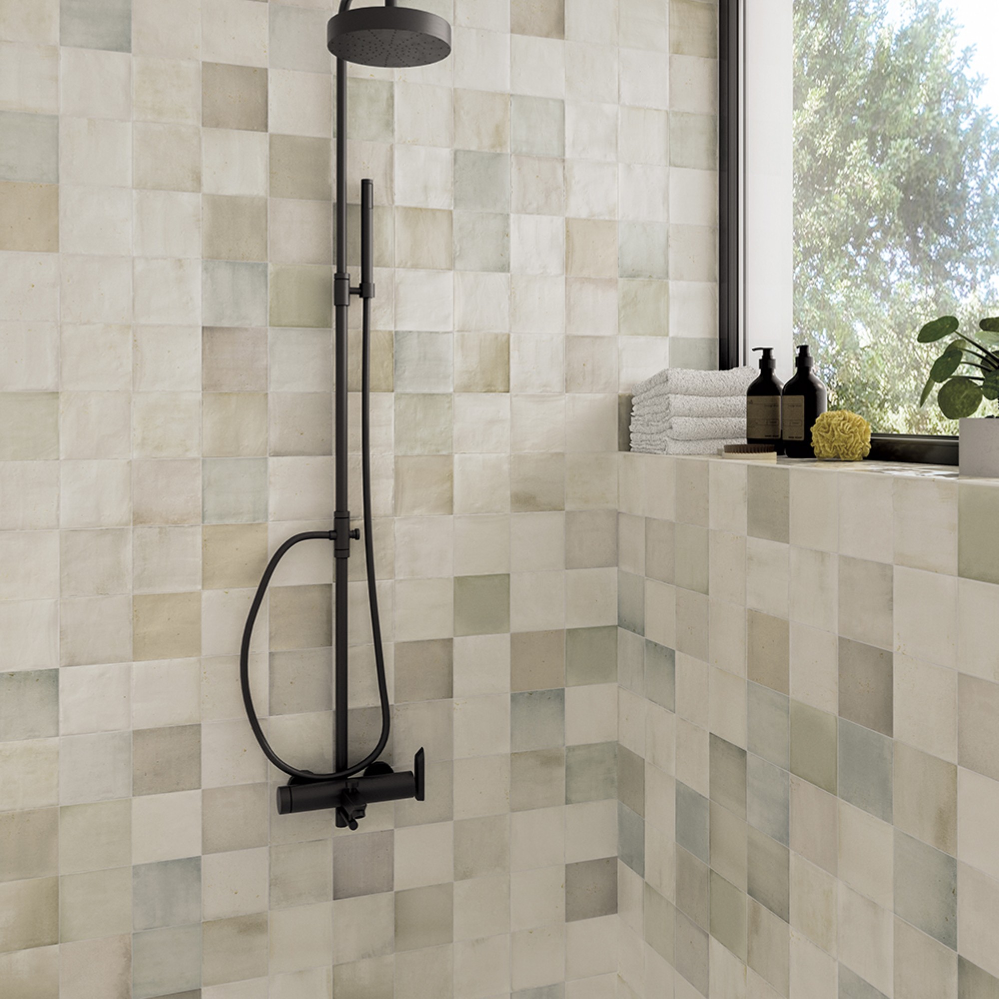 Saten White Semi-Polished 5