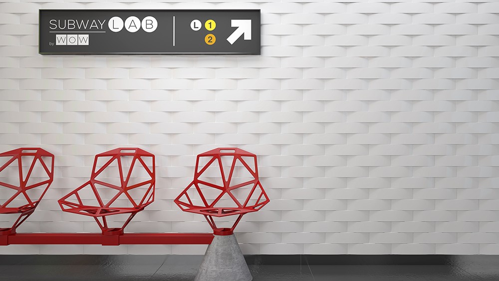 Outlet Subway Lab Ice White Outlet Matte 3"x12" Arch Outlet GENROSE