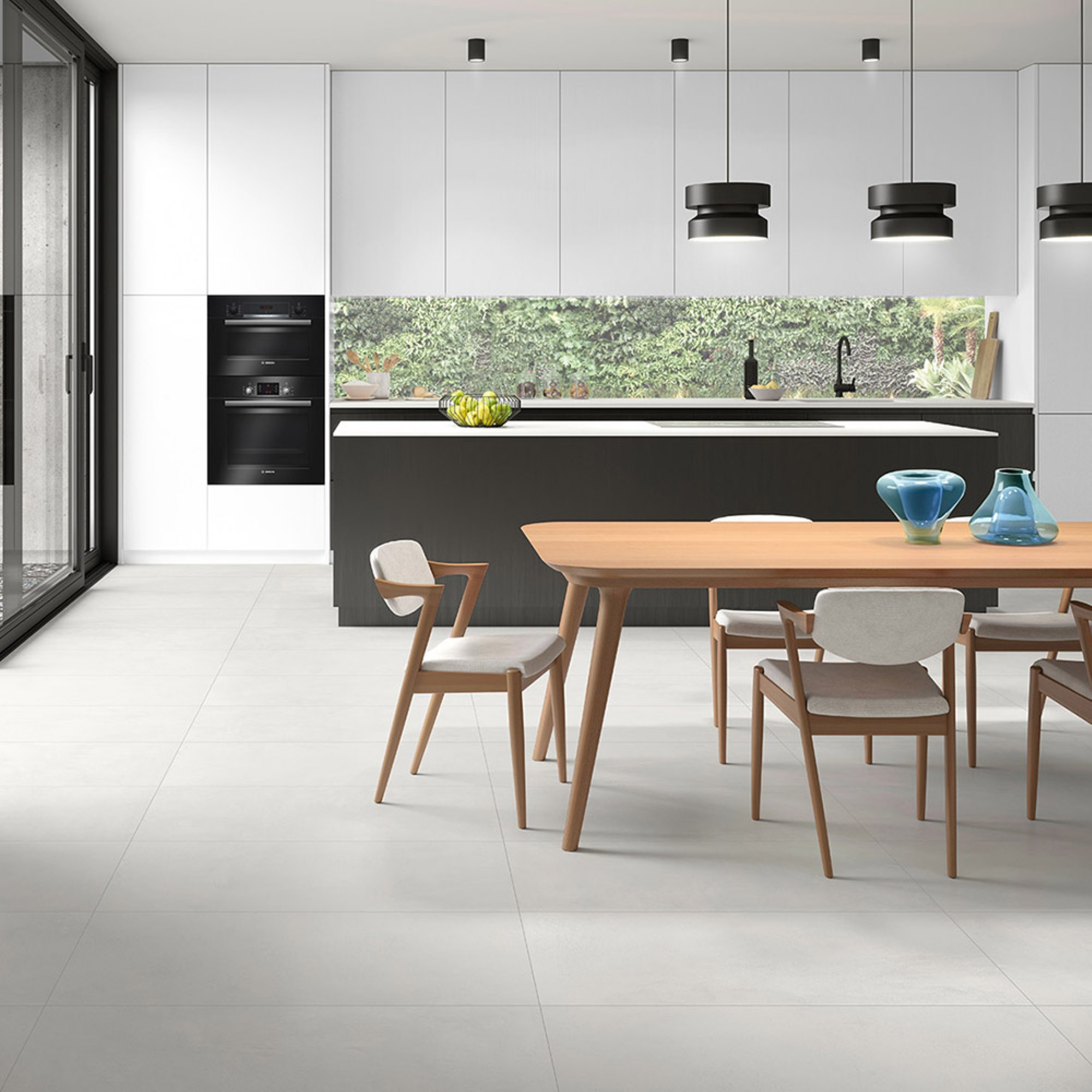 Sydney Ivory Matte 20"x40 Porcelain Tile GENROSE