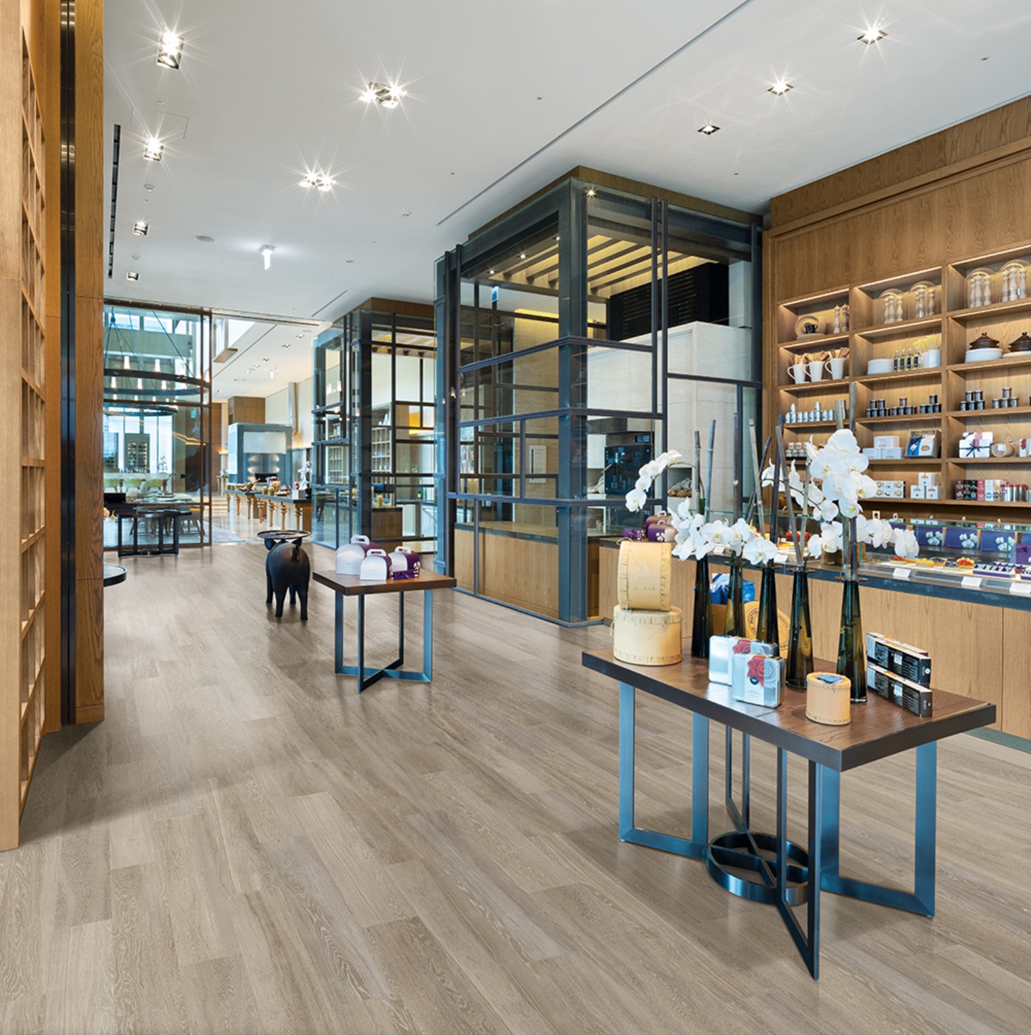 Woodstock French Oak Matte 8"x48 Porcelain Tile GENROSE