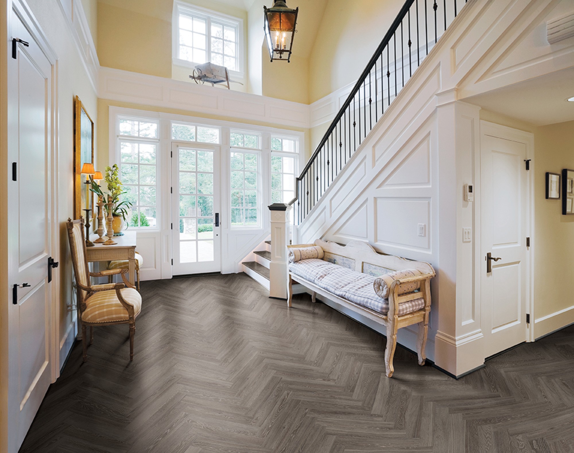 Woodstock Sequoia Matte 4"x24 Porcelain Tile GENROSE