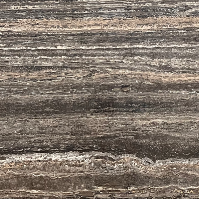 Black Travertine Vein Cut Slabs