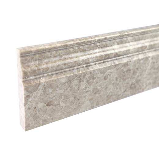 Adelia Adelia Polished 12" Baseboard | Marble | Trim