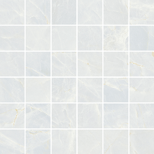 Alabaster Azul Natural 2"x2" | Porcelain | Floor/Wall Mosaic