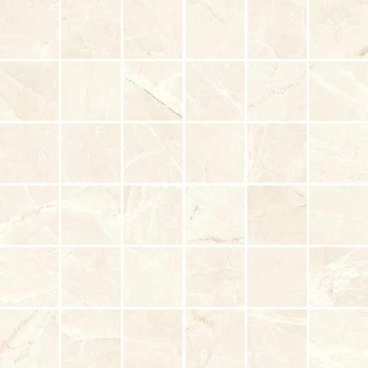 Alabaster Beige Natural 2"x2" | Porcelain | Floor/Wall Mosaic