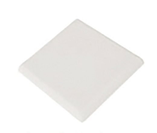 Alaska White Glossy 3"x3" Outcorner | Ceramic | Trim