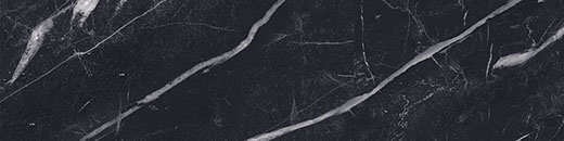 Armanti Marquina Black Matte 3"x12 | Glazed Porcelain | Floor/Wall