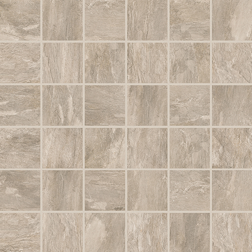 Aspire Ecru Matte 2"x2" Mosaic | Color Body Porcelain | Floor/Wall Mosaic