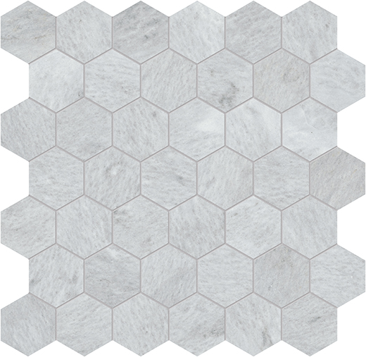 A-ra Fresca A-ra Fresca Honed 2" Hexagon | Marble | Floor/Wall Mosaic