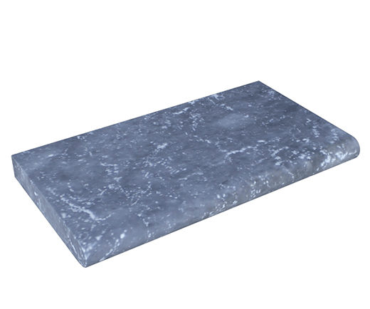 Azul Azul Brushed 12"x72"x2" Eased Edge | Marble | Outdoor Coping