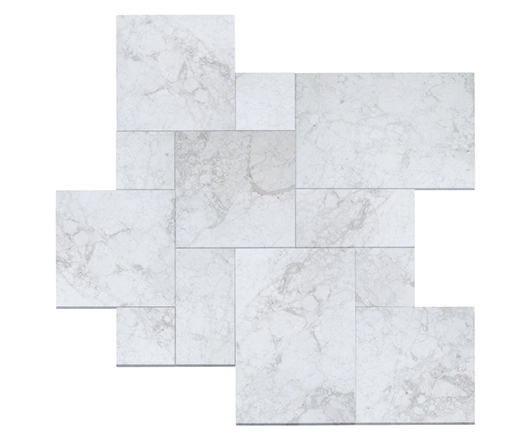 Beji Beji Sandblasted French Pattern 3cm Paver | Marble | Outdoor Paver