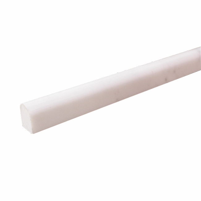 Bianco Carrara Bianco Carrara Honed 12" Pencil | Marble | Trim