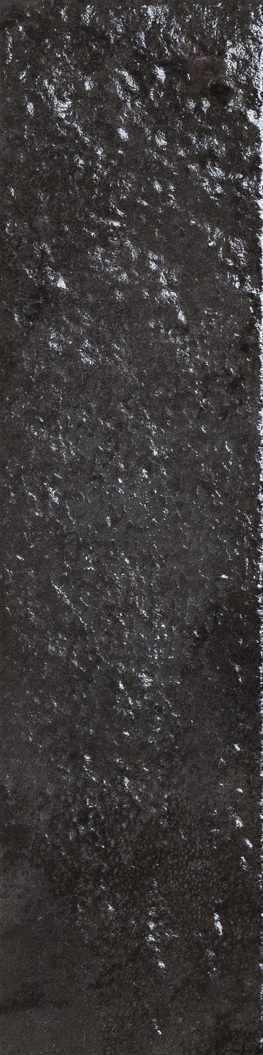 Brilliance Nero Semi Polished 4"x16 | Glazed Porcelain | Floor/Wall Tile