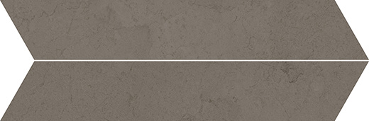 Caliza Vogue Dark Gray Soft 4"X21" Chevron | Color Body Porcelain | Floor/Wall Tile