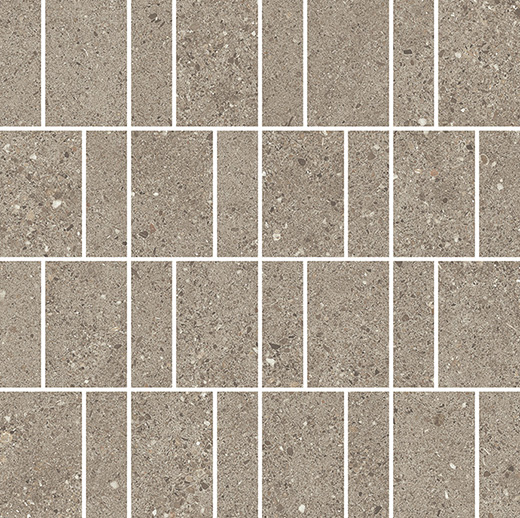 Camden Spanish Clay Matte 32 Piece Mosaic | Color Body Porcelain | Floor/Wall Mosaic