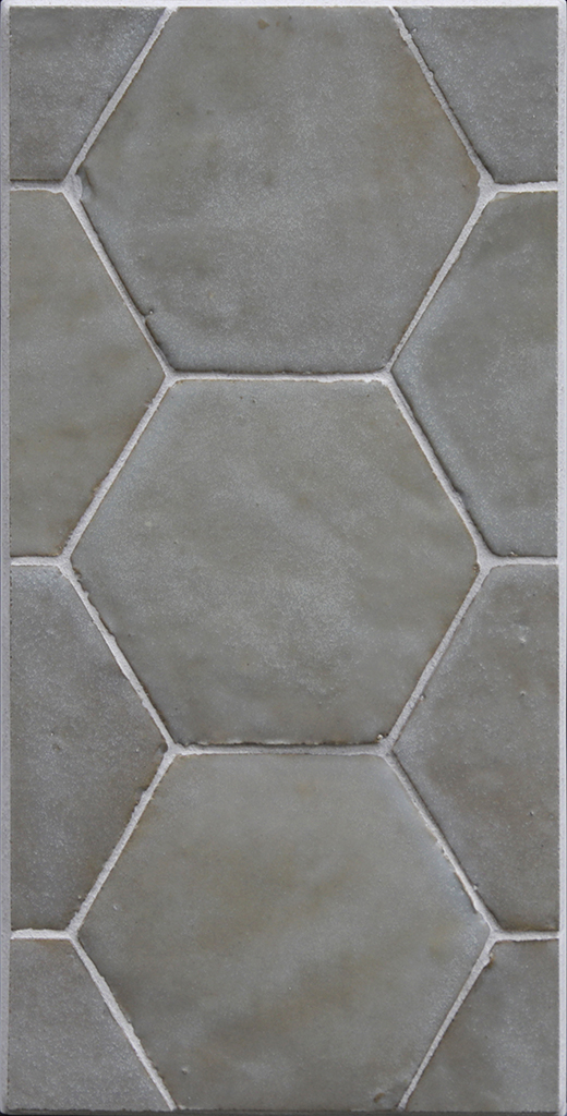 Casablanca Grey Beige  4" Hexagon | Ceramic | Wall Mosaic