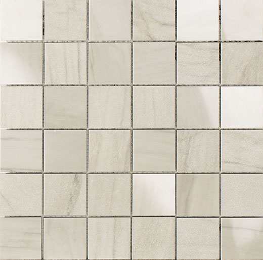 Outlet Charm Calacatta Montblanc Mix 2"x2" Mosaic | Color Body Porcelain | Floor/Wall Mosaic