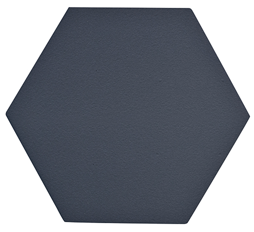 Chelsea Indigo Matte 6"X6.8" Hexagon | Glazed Porcelain | Floor/Wall Tile