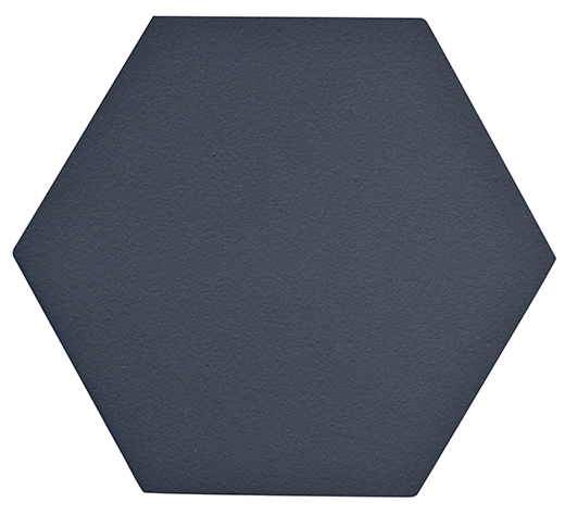 Chelsea Indigo Matte 6"X6.8" Hexagon | Glazed Porcelain | Floor/Wall Tile