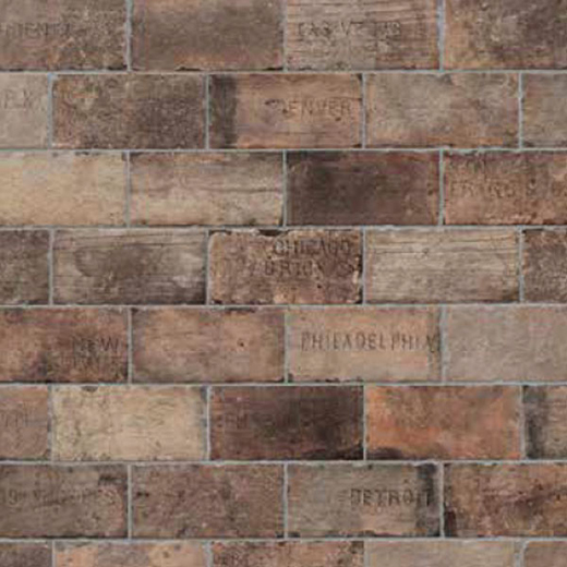 Chicago Brick State Street Natural 4"x8 | Glazed Porcelain | Floor/Wall Tile