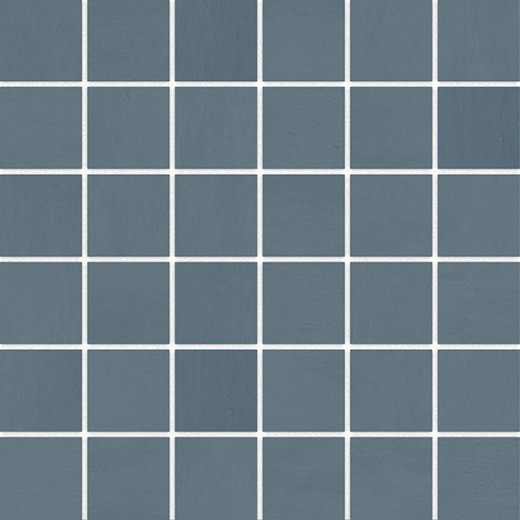 Chroma River Blue Matte 2"x2" Mosaic | Color Body Porcelain | Floor/Wall Mosaic