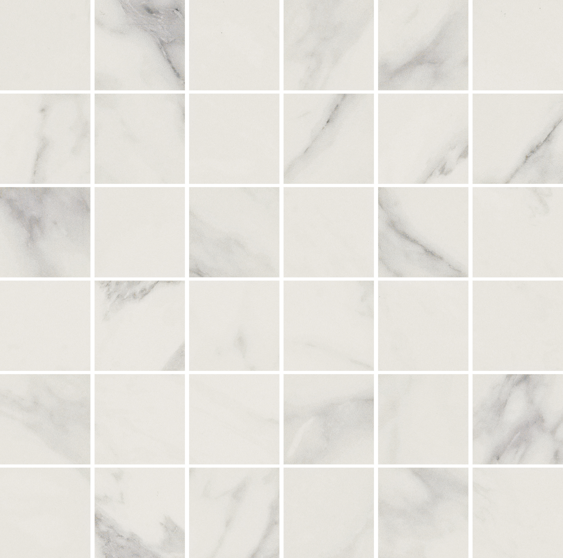 Citadel Honesty Matte 2"x2" (12"x12" Mosaic Sheet) | Glazed Porcelain | Floor/Wall Mosaic