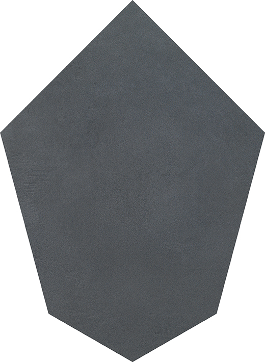 City Chelsea Black Natural 21.5"x29.5" Polygon | Color Body Porcelain | Floor/Wall Dimensional