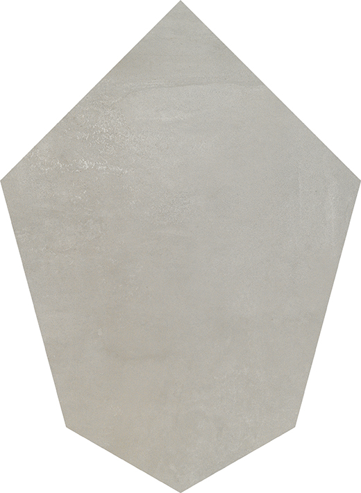 City Riverside Steel Natural 21.5"x29.5" Polygon | Color Body Porcelain | Floor/Wall Dimensional