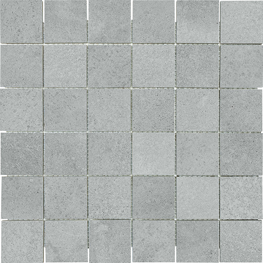 Concrete Jungle Lithium Matte 2"x2" Mosaic | Glazed Porcelain | Floor/Wall Mosaic