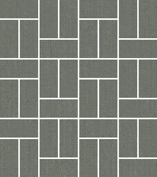 Cuadros Moss Matte 1.5"x3" Offset Basketweave | Color Body Porcelain | Floor/Wall Mosaic