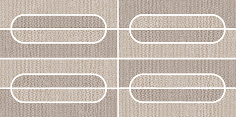 Cuadros Sand/Drift Matte 4"x8" Semi Oval Mosaic | Color Body Porcelain | Floor/Wall Mosaic