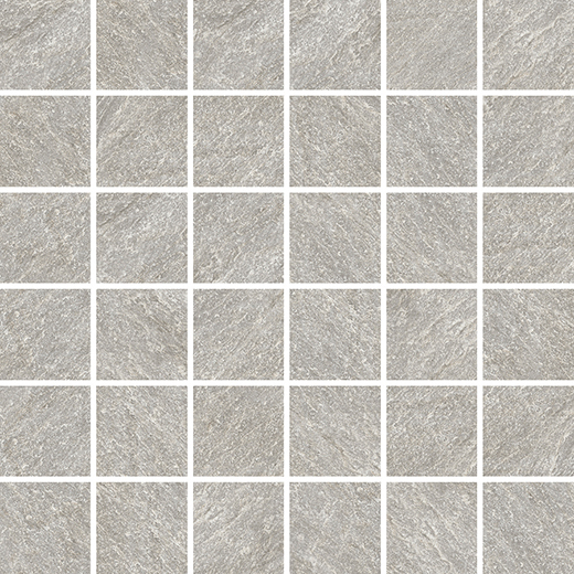 Dakota Grey Natural 2"x2" (12"x12" Mosaic Sheet) | Color Body Porcelain | Floor/Wall Mosaic