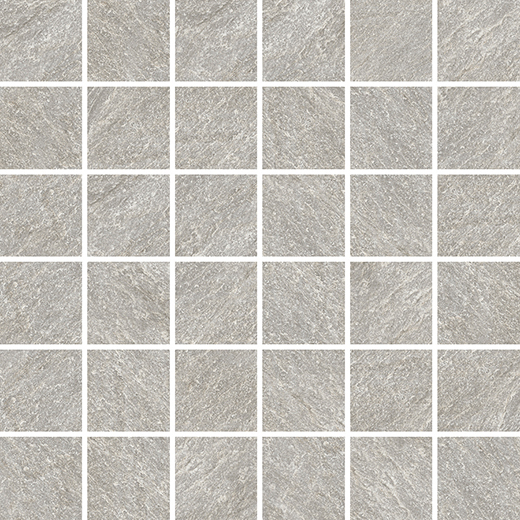 Dakota Grey Natural 2"x2" (12"x12" Mosaic Sheet) | Color Body Porcelain | Floor/Wall Mosaic