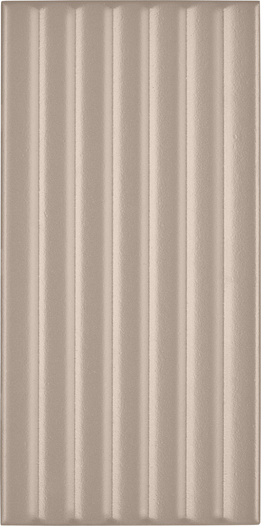 Decadent Almond Matte 4"x8" Supreme Deco Almond | Ceramic | Wall Dimensional