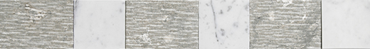 Dolomia Blue Dolomia Blue Honed 2"x14" Striato Bombati Border | Limestone | Trim